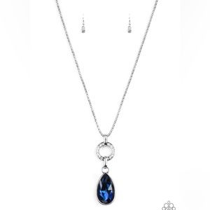 Like A Million blue necklace and earrings -paparazzi 99b